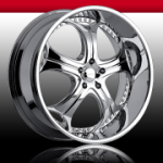 chrome rims, custom rims Gt
